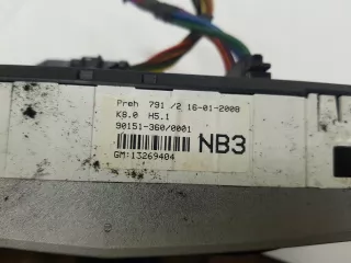 13269404 Блок управления печки/климат-контроля Opel Astra H Арт AL15377538135, вид 2