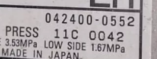 042400-0552 Компрессор кондиционера Honda Logo Арт AL15407822244, вид 2