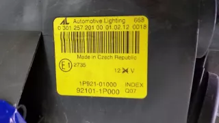 92101-1P000 Фара передняя (комплект) Kia Venga Арт AL15413822994, вид 13
