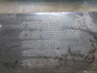 13310898 GM Воздуховод радиатора левый Opel Astra J Арт E100490691, вид 3