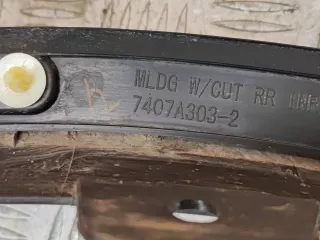 7407A303 расширитель крыла Mitsubishi Outlander 3 restailing Арт AR257984, вид 5
