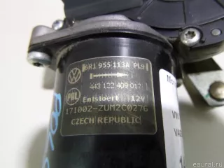 6R1955113A VAG Моторчик стеклоочистителя передний Volkswagen Polo 6 Арт E14547284, вид 5