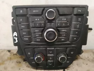 13406665 Блок управления печки/климат-контроля Opel Astra J Арт AL13049159006, вид 1