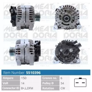 5510396 Генератор Citroen C4 Grand Picasso 1 Арт AL13054899050_4, вид 2