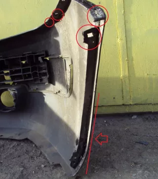  Бампер передний Renault Megane 2 Арт AL13056493414, вид 7