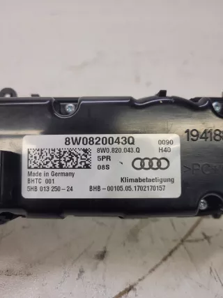 8W0820043Q Блок управления печки/климат-контроля Audi A4 B9 Арт AL13160394024, вид 6