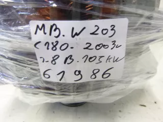 0986045380 Генератор Mercedes C W203 Арт AL13197993834_2, вид 6