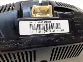 A2115405448,merc Щиток приборов (приборная панель) Mercedes E W210 Арт AL15309479544_2, вид 6