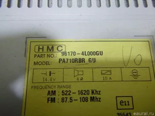 961704L000GU Hyundai-Kia Магнитола Hyundai Solaris 1 Арт E14930214, вид 6