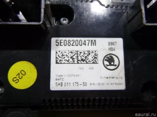 5E0820047M VAG Блок управления отопителем Skoda Octavia A8 Арт E48207644, вид 5