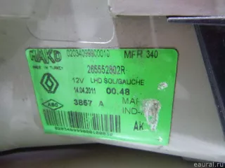 265552802R Renault Фонарь задний наружный левый Renault Fluence  Арт E48279562, вид 6