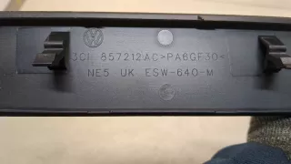 3C1857212AC Панель передняя салона (торпедо) Volkswagen Passat CC Арт 20077213, вид 3