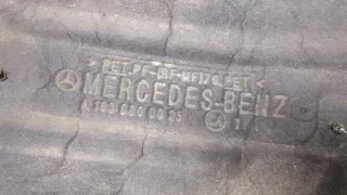 A1636800025 Шумоизоляция капота Mercedes ML W163 Арт 20067039, вид 2