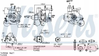 93134 Турбина Opel Corsa E Арт AL13234429800_2, вид 7