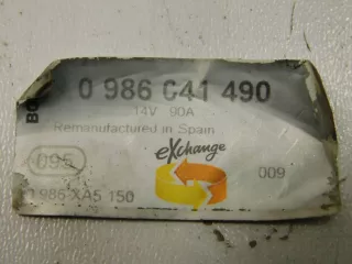  Генератор Ford Galaxy 1 Арт AL13263784101, вид 11