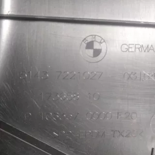 7221027 Обшивка стойки (накладка) BMW 1 F20/F21 Арт AL13279993489, вид 4