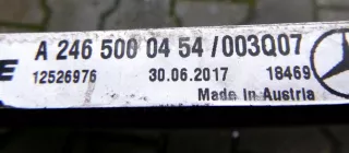 A2465000454 Радиатор кондиционера  Mercedes B W246 Арт AL13280606028, вид 4