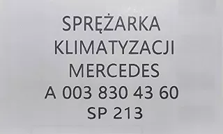 A0038304360 Компрессор кондиционера Mercedes GLA X156 Арт AL15300416553_4, вид 6