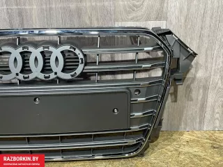  Решетка радиатора Audi A4 B8 Арт 28352, вид 3