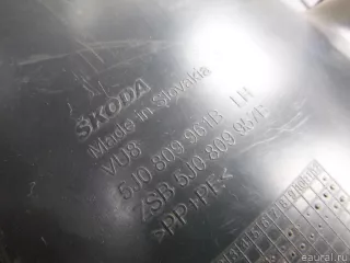 5J0809961B VAG Защита арок передняя левая (подкрылок) Skoda Roomster 1 restailing Арт E48501039, вид 8