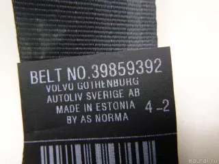 39859392 Volvo Ремень безопасности с пиропатроном Volvo XC70 3 Арт E48520310, вид 6