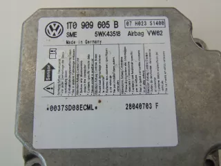 1T0909605B Блок AirBag Volkswagen Touran 1 Арт AL13420381286, вид 3
