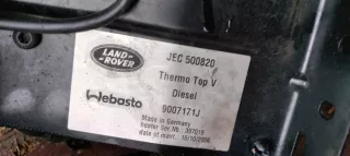 JEC500820 Автономный отопитель (Webasto) Land Rover Discovery sport Арт AL13446243989_2, вид 2