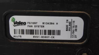  Вентилятор радиатора Ford B-Max Арт AL13507063276, вид 6