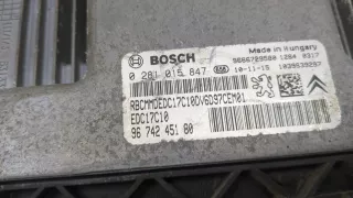 9674245180 Блок управления двигателем Citroen DS3 Арт 20095994, вид 2