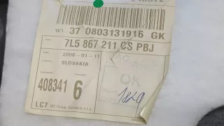 7L5867211CS Обшивка двери задней левой (дверная карта) Porsche Cayenne 957 Арт 20086771, вид 5