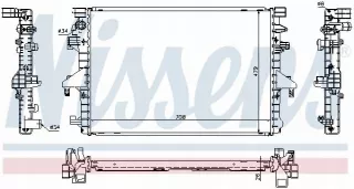 65285 Радиатор основной Volkswagen Multivan T5 Арт AL13614233218, вид 8