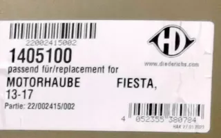 1405100 Крышка двигателя декоративная Ford Fiesta 6 Арт AL13633288110, вид 2