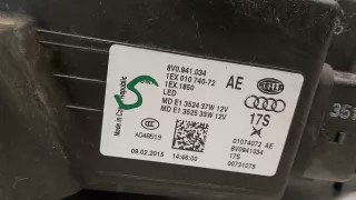 8V0941034 Фара передняя (комплект) Audi S3 8V Арт AL15186927849, вид 11