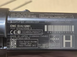 8961142012, 8961142012, 89611-42012, 8961142010, 89611-42010, 8961142011, 89611-42011 Кнопка Start Stop Toyota Alphard 3 Арт DN192358, вид 8