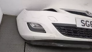 1400427 Бампер передний белый Opel Astra J Арт 9136426, вид 3