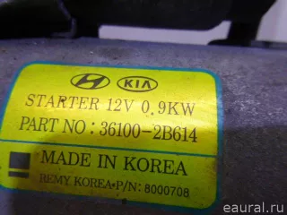 361002B614 Hyundai-Kia Стартер Hyundai Solaris 1 Арт E23657865, вид 8