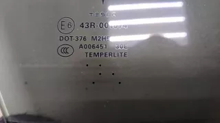 600664700E Стекло двери передней правой Tesla model S Арт 20111271, вид 2