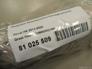 5820600XKZ16A Great Wall Подушка безопасности боковая (шторка) Haval H6 Арт E81025509, вид 5