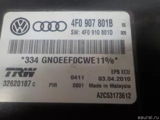 4F0907801B VAG Блок управления парковочным тормозом Audi A6 C6 (S6,RS6) Арт E52497941, вид 4