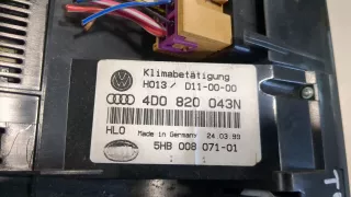 4D0820043N Блок управления печки / климат-контроля Audi A8 D2 (S8) Арт 20128280, вид 4