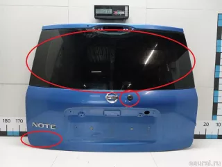  Дверь багажника со стеклом Nissan Note E12 Арт E90440707, вид 2