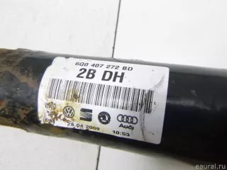 6Q0407272BD VAG Полуось передняя правая (приводной вал, шрус) Skoda Fabia 2 restailing Арт E90293366, вид 5