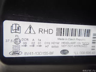 1590744 Ford Фара левая Ford Kuga 1 Арт E70764716, вид 8