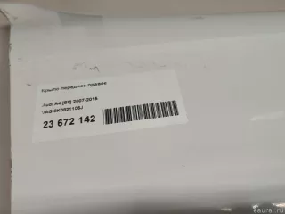 8K0821106J VAG Крыло переднее правое Audi A4 B8 Арт E23672142, вид 13