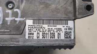 931103901,1030321000 Магнитола (аудио система) BMW 5 F10/F11/GT F07 Арт 20151805, вид 4