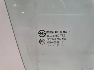 824210U010 Hyundai-Kia Стекло двери передней правой Hyundai Solaris 1 Арт E23673080, вид 13