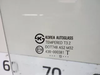 824210U010 Hyundai-Kia Стекло двери передней правой Hyundai Solaris 1 Арт E48546450, вид 5