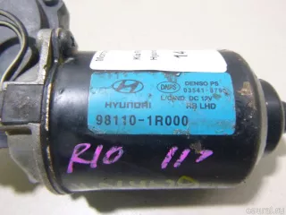 981101R000 Hyundai-Kia Моторчик стеклоочистителя переднего Hyundai Solaris 1 Арт E48551824, вид 8