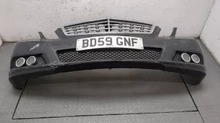 A21288009409999 Бампер передний черный Mercedes E W212 Арт 8868570, вид 1