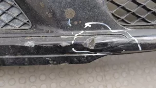 A21288009409999 Бампер передний черный Mercedes E W212 Арт 8868570, вид 3